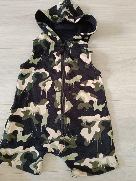 Maskáčový letní overal 74 next, 74