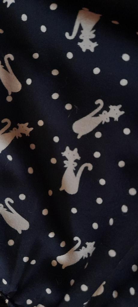 Kočičí viskózový overal s kapsami, 