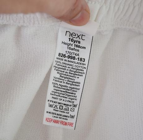 Kraťasy vel. 16 let, next,176