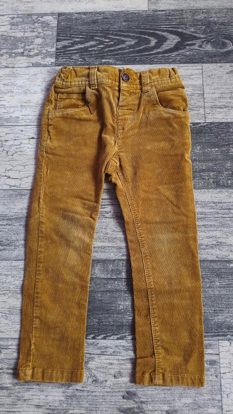 Manžestrové kalhoty neutrální, next,98