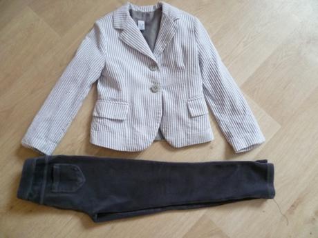 Akt komplet kompletek sako a kalhoty, zara,116