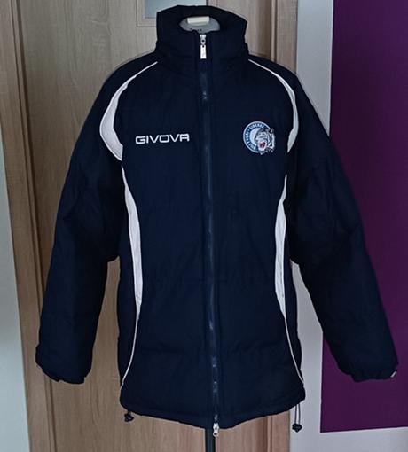 Zimní bunda - bílí tygři liberec vel. l, l