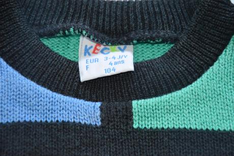 Slabší kvalitní příjemný svetr, 104