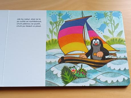 Leporelo pro děti jak krtek cestoval, 