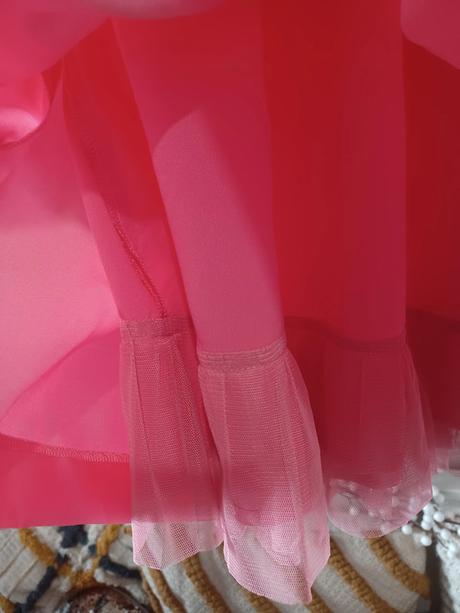 Růžová - lososová sukně tommy hilfiger, tommy hilfiger,164