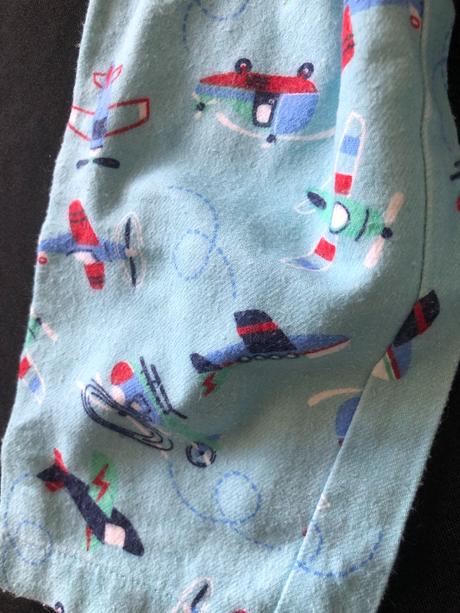 Vel. 86 flanelové pyžamové kalhoty, 86