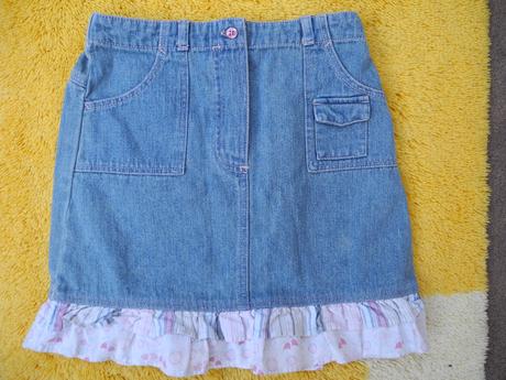 Riflová sukně, debenhams,98