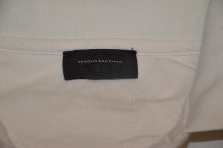 158 164 sergio tacchini bílé triko s flitry, 164