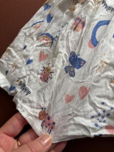 Krásné krémové šatičky - v.6/9 měs., george,74