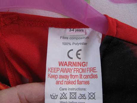 Karnevalový kostým - ohnivec, pekelník a pod.,