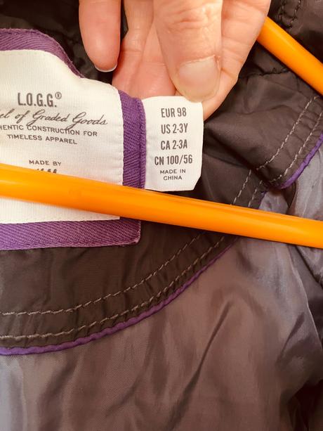 Zimní dívčí bunda, h&m,98