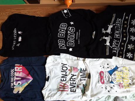 11x triko tričko i jednotlivě 146/152, 146