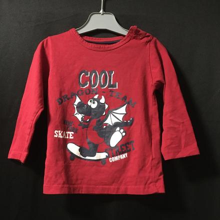 Vel. 80 červené triko s dráčkem, 80