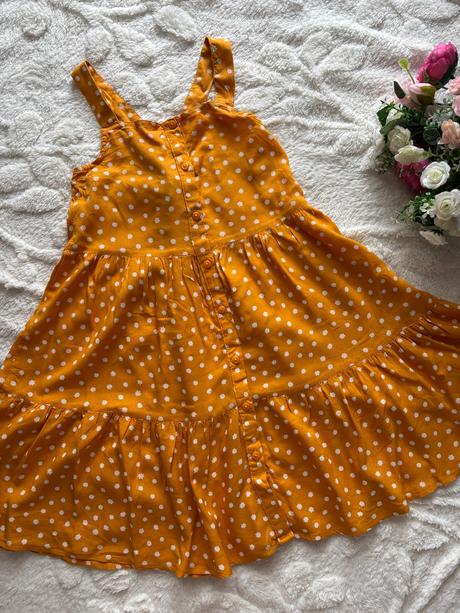 Ob/ šaty s knoflíky - v.8 let, 128