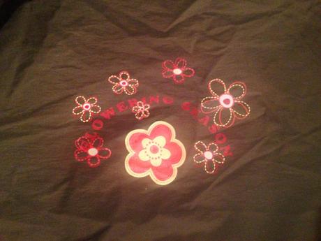 Dívčí bunda květy vel. 92 - 98, 92