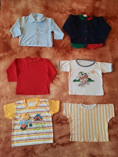 Balík 28 ks věcí unisex vel. 86, 86–98