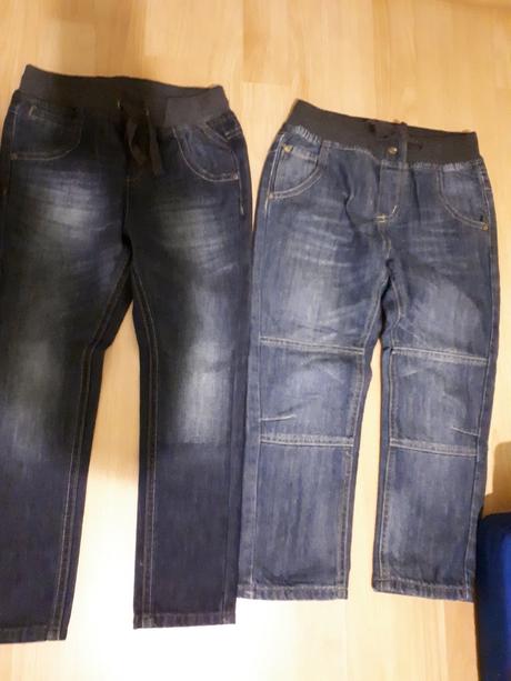 Rifle, džíny, pružný pas s tkaničkou, vel. 110-116, coccodrillo,110