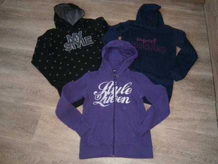 Mikiny vel. 146/152, 146