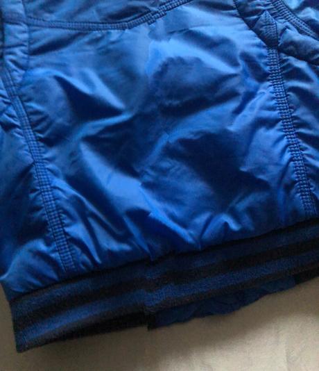 Teplá modrá bunda, next,80