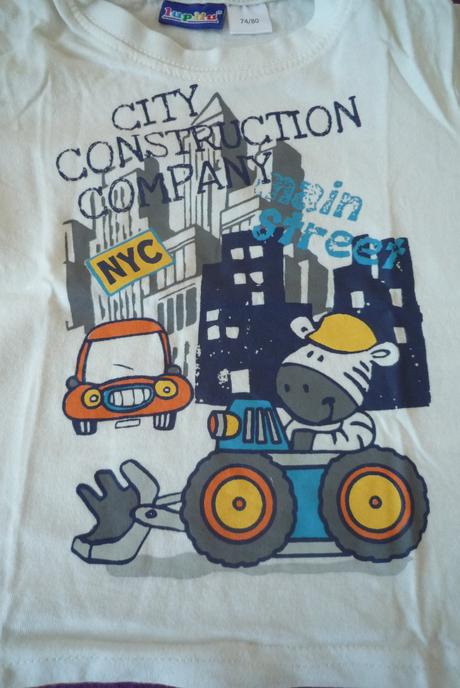 Tričko s potiskem, lupilu,80