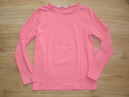 Dívčí růžové tričko zn. h&m vel.134/140, h&m,134