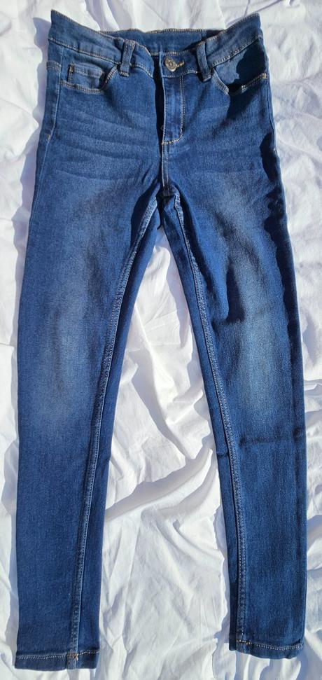 N111	dívčí skinny rifle vel. 152, 152