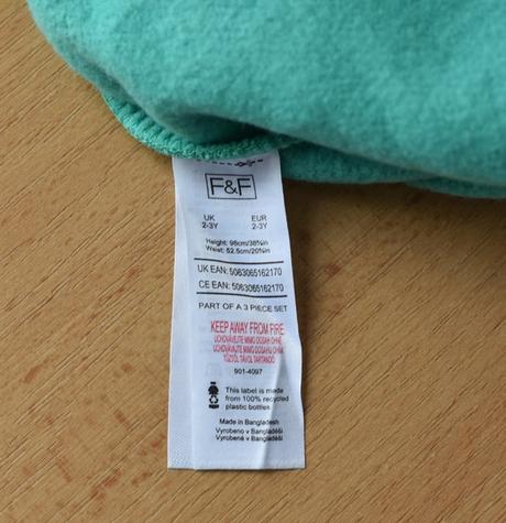 Tepláky vel. 2 - 3 roky, f&f,98