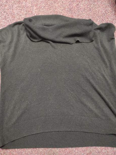 Svetr bez rukávu s rolákem, l