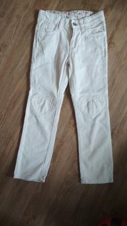 Manžestráčky se srdíčky, h&m,116