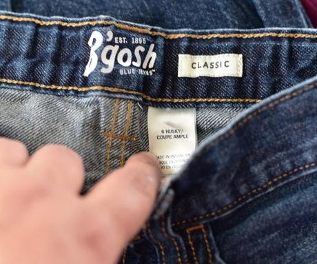 Džíny vel. 6 let, 116