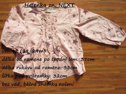 Halenka zn. next, next,92