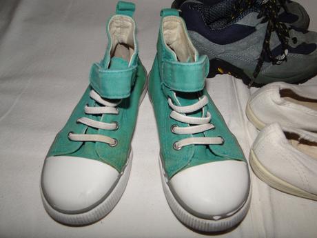 3 páry, 27, plátené tenisky h&m, cvičky, botasky, h&m,27