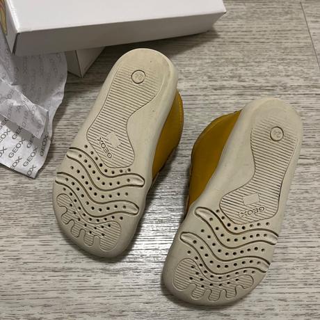 Geox steppieup ochreyellow/ navy barefoot dětské b, geox,24