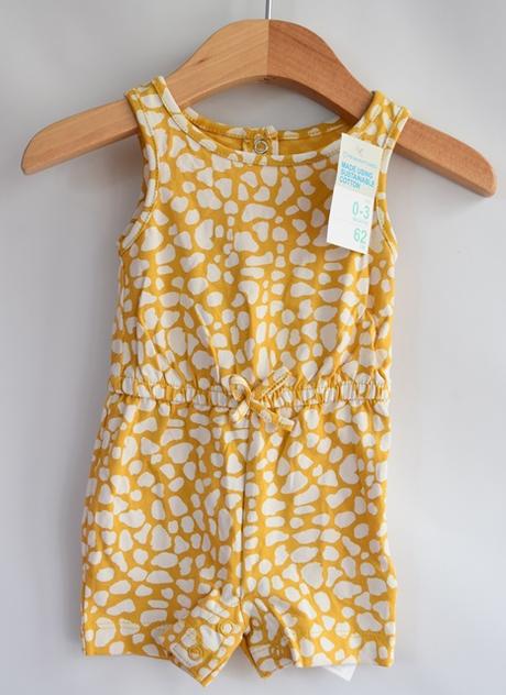 Letní overal vel. 0 - 3 m, primark,62