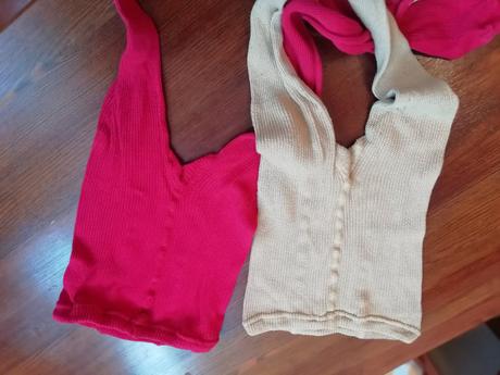 České bavlněné punčocháče cca 5-6let nošené, 98