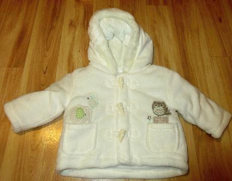 Flaušový kabátek, f&f,74