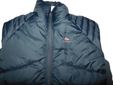 Dívčí zateplená vesta, decathlon,164