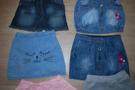 9x sukně sukýnka i jednotlivě 122/128, 122