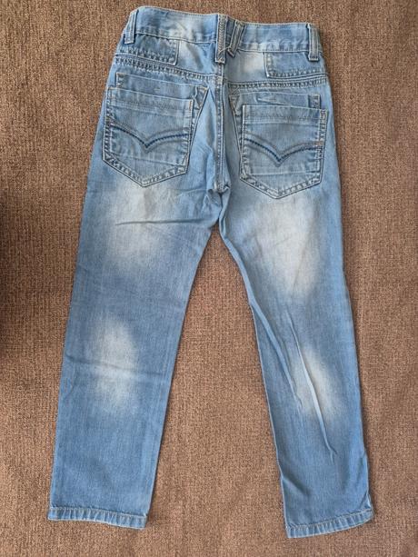 Stylové džíny vel. 140, 140