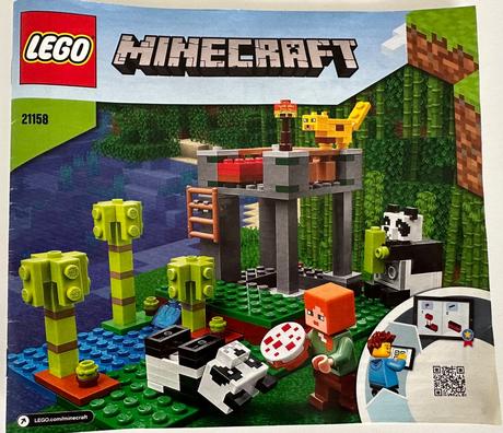 Lego minecraft pandí školka 21158, 
