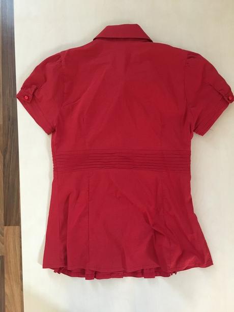 Červená halenka, vel s, orsay, orsay,s