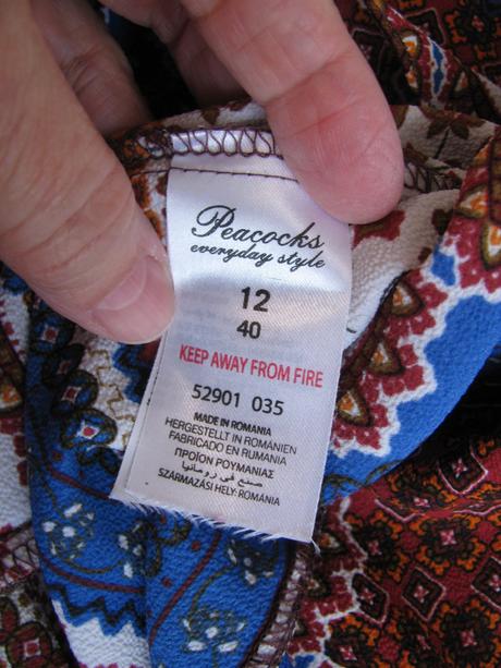 Dámské lehké barevné letní šaty-peacocks, 40