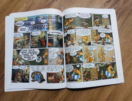 2 komiksy asterix a obelix, 