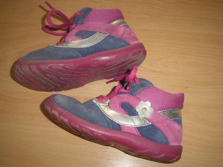 Kožené dívčí botky, superfit,25