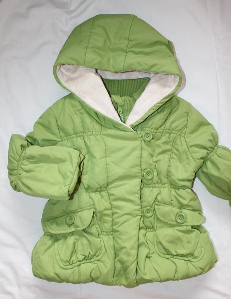 Bi20. zimní bunda 1-1,5 let, marks & spencer,86