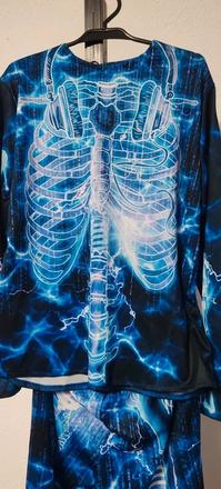 Kostlivec halloween,