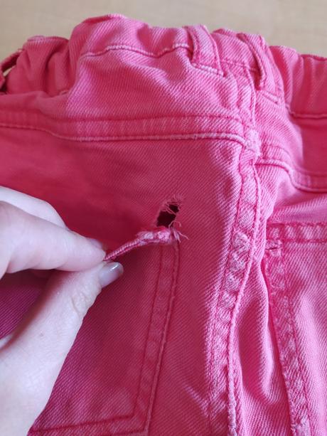 Třičtvrteční kalhoty hm vel. 4-5, 110 cm, h&m,110