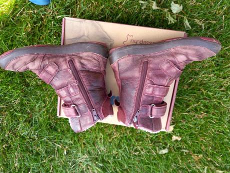 Kožené velmi teplé kozačky, stélka 21 cm, d.d.step,33