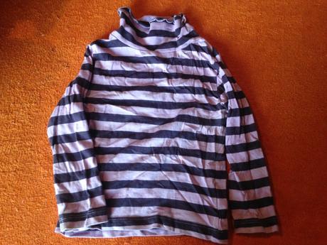 Dívčí rolák proužky vel. 86 - 92, tcm,86