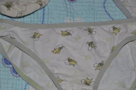 Spodní dívčí kalhotky s včeličkami, 116